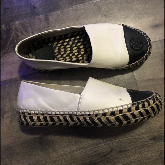 Tory Burch Colour Block Logo Espadrilles